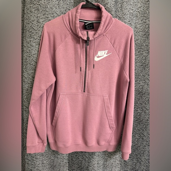 NIKE COWL NECK HALF ZIP PULLOVER - Picture 1 of 3